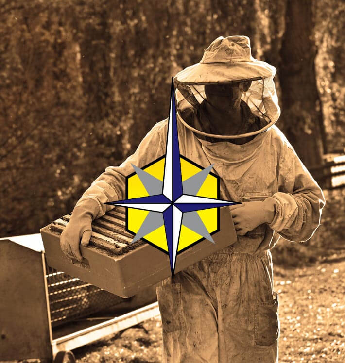 Beekeeper Holding Super Frame